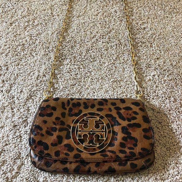 tory burch cheetah purse